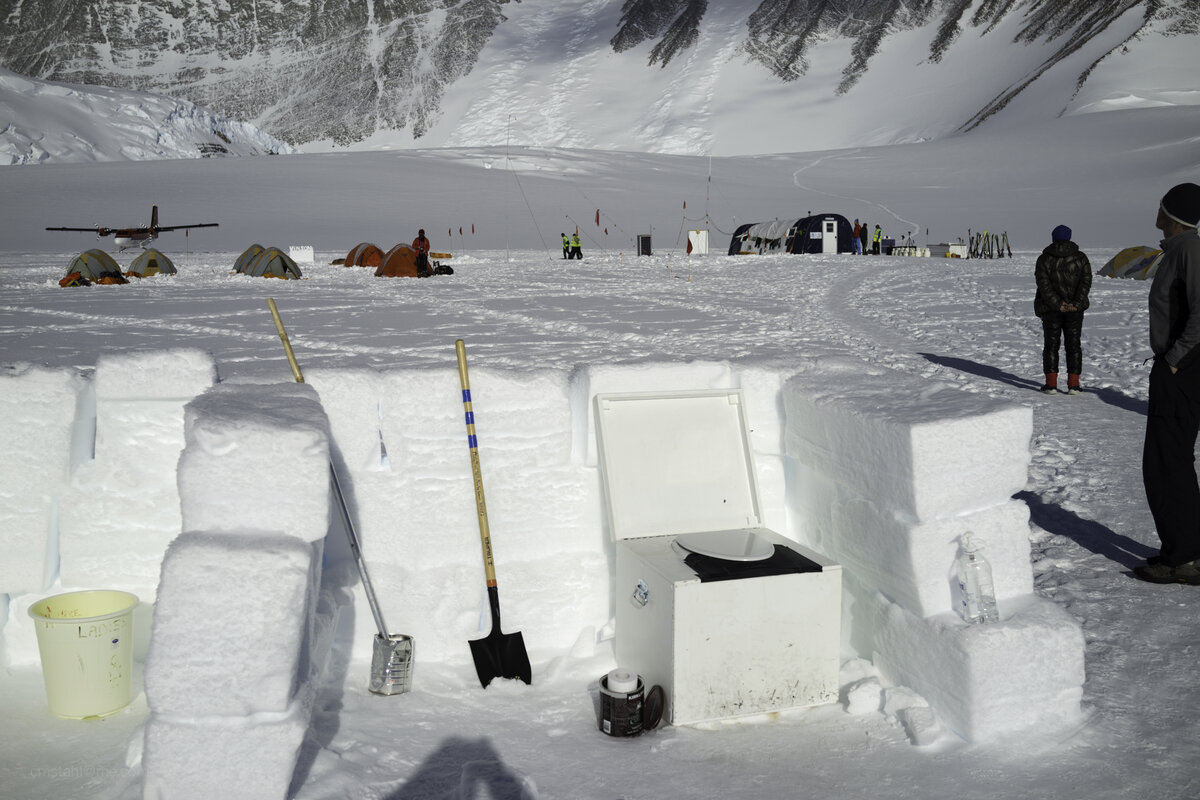 Solid human waste is removed from Mount Vinson